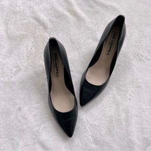 Karl Lagerfeld Paris Royale Leather Pumps